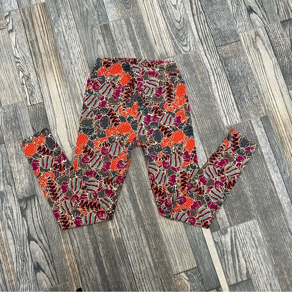 LuLaRoe Candy Leggings One Size - Picture 2 of 8